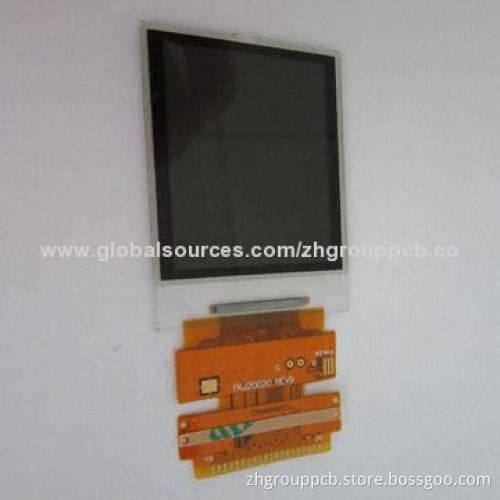 Double-sided Flexible PCB for LCM, Electroless Nickel Immersion Gold Plating Surface Finish